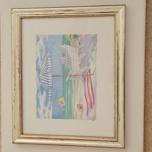 Beautiful Coastal Framed Wall Art